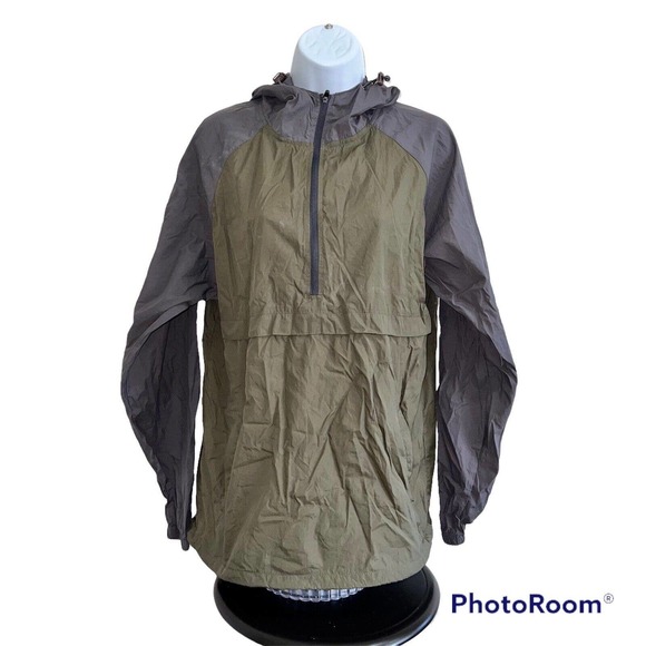 Estepoba Green Windbreaker Pullover Jacket Men Size M - Picture 1 of 9